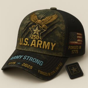 U.S. ARMY 250th Anniversary Commemorative Cap