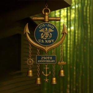 U.S. NAVY 250th Anniversary Wind Chime