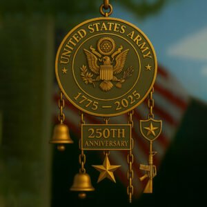 U.S. ARMY 250th Anniversary Wind Chime