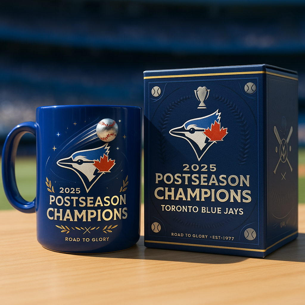 Toronto Blue Jays 2025 Postseason Champions Ceramic Mug