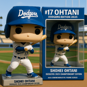 Shohei Ohtani 2025 Dodgers Championship Edition Collectible Figure