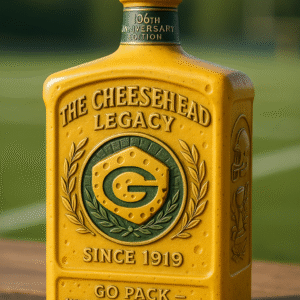 The Cheesehead Legacy Bottle – 106th Anniversary Wisconsin Edition (1919–2025)