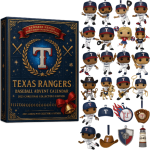 Texas Rangers 2025 Baseball Advent Calendar – Christmas Collector’s Edition