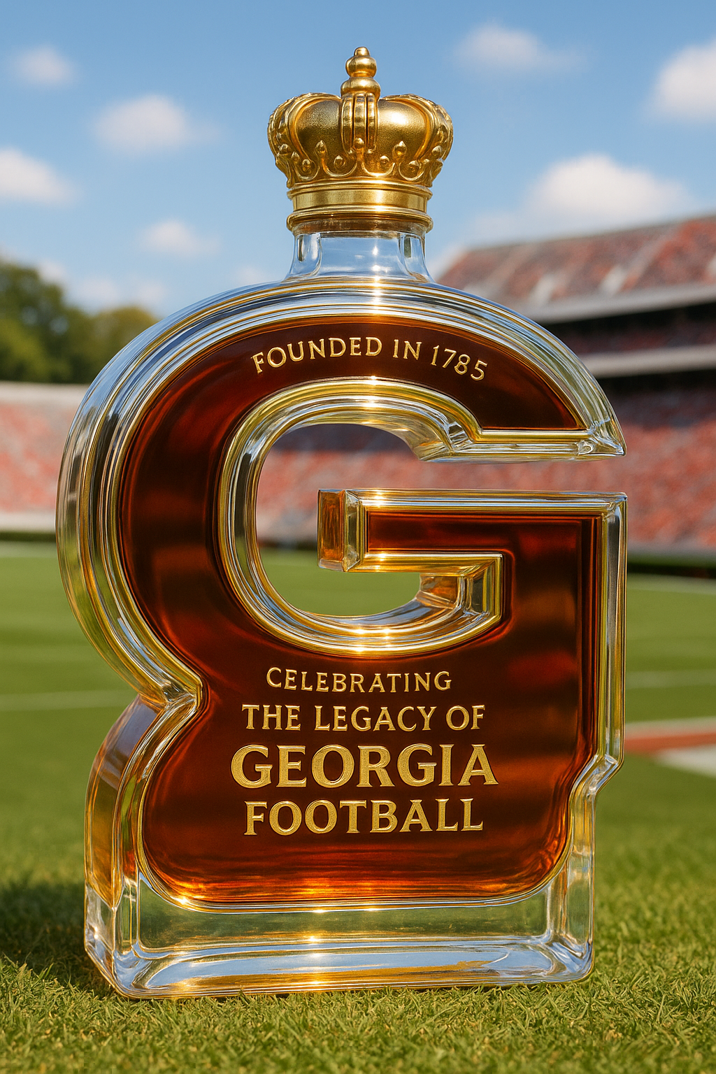 Georgia Bulldogs 2025 Commemorative Whiskey Bottle · Legacy Edition - Image 2
