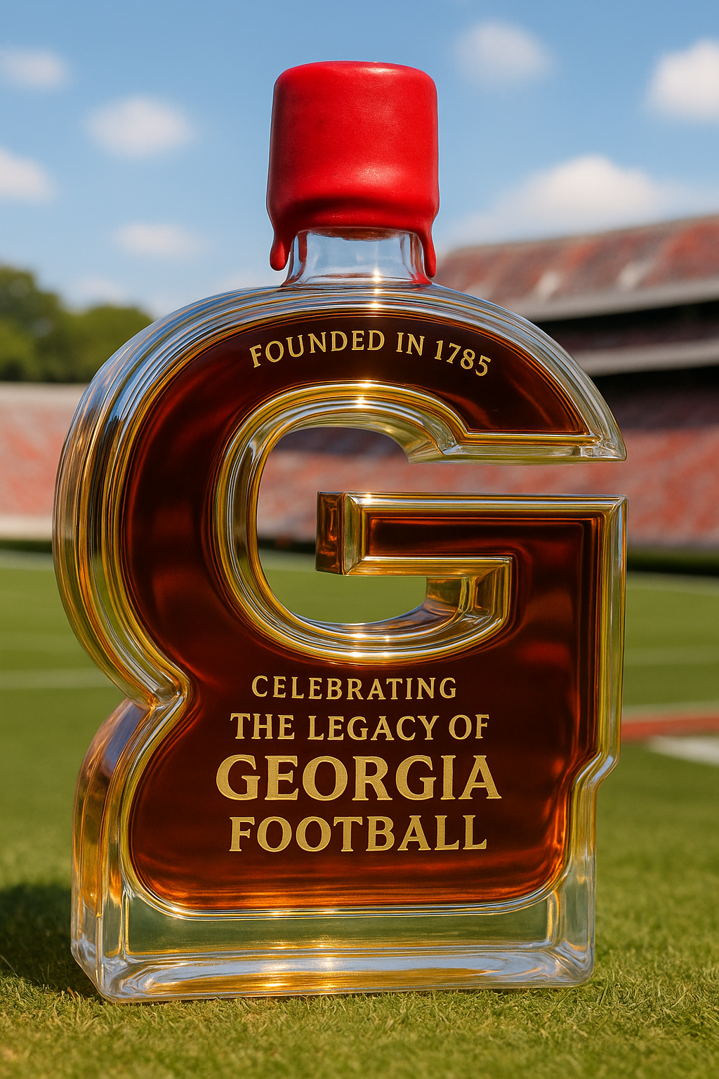Georgia Bulldogs 2025 Commemorative Whiskey Bottle · Legacy Edition - Image 3