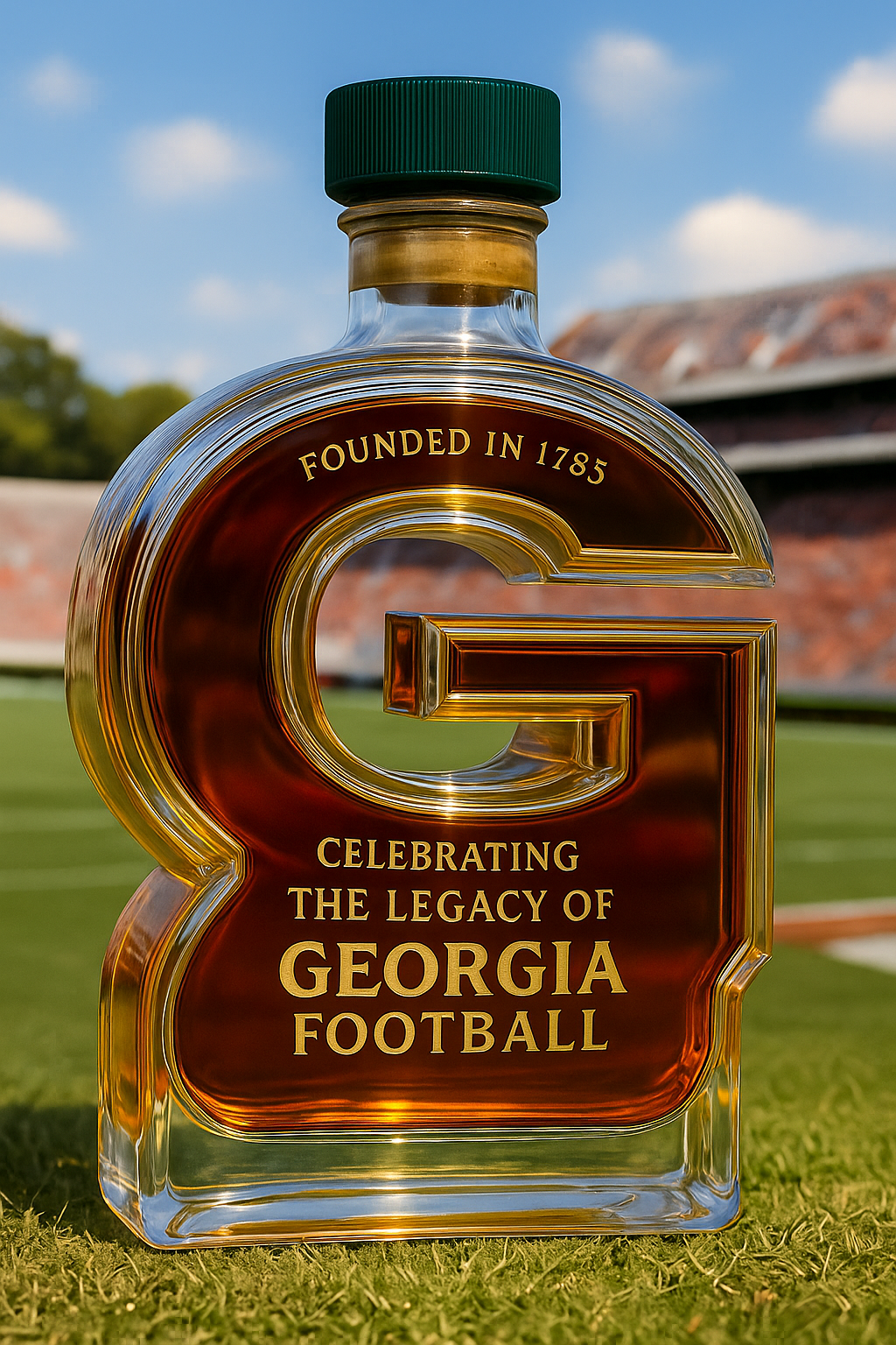 Georgia Bulldogs 2025 Commemorative Whiskey Bottle · Legacy Edition - Image 4