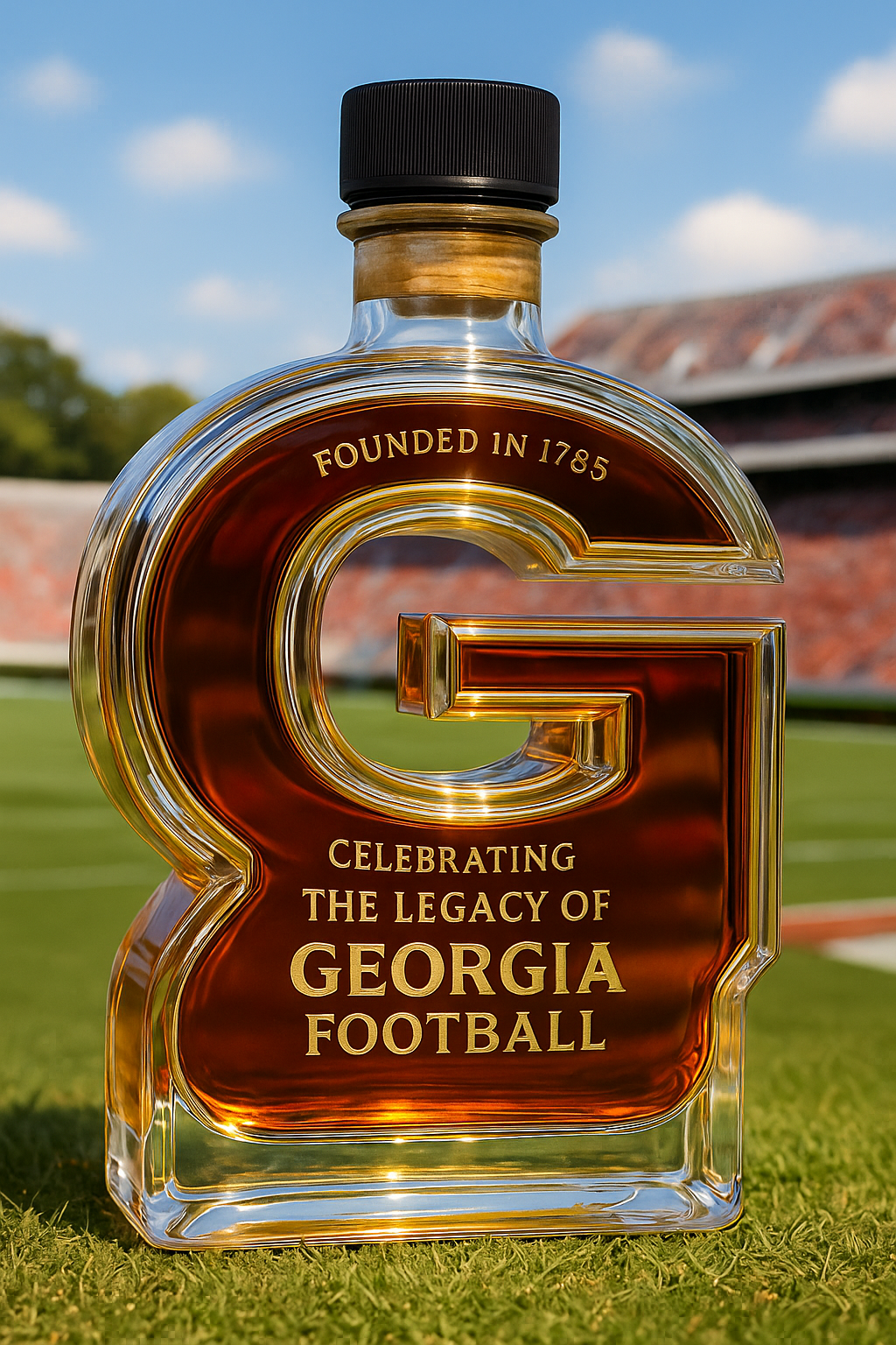 Georgia Bulldogs 2025 Commemorative Whiskey Bottle · Legacy Edition - Image 5