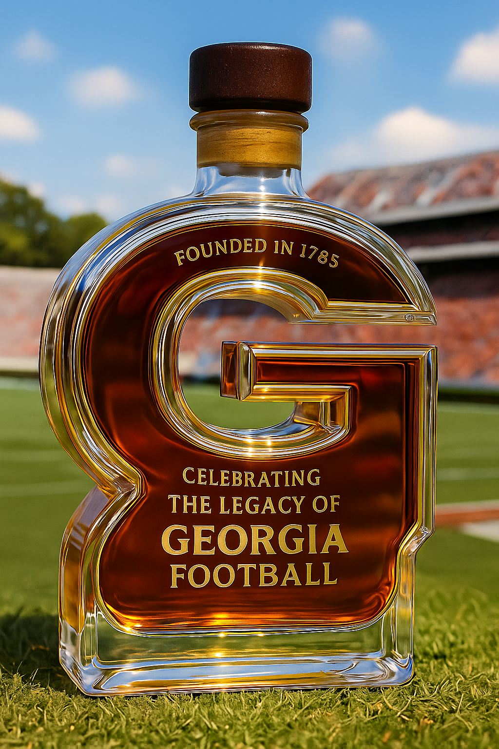 Georgia Bulldogs 2025 Commemorative Whiskey Bottle · Legacy Edition - Image 7
