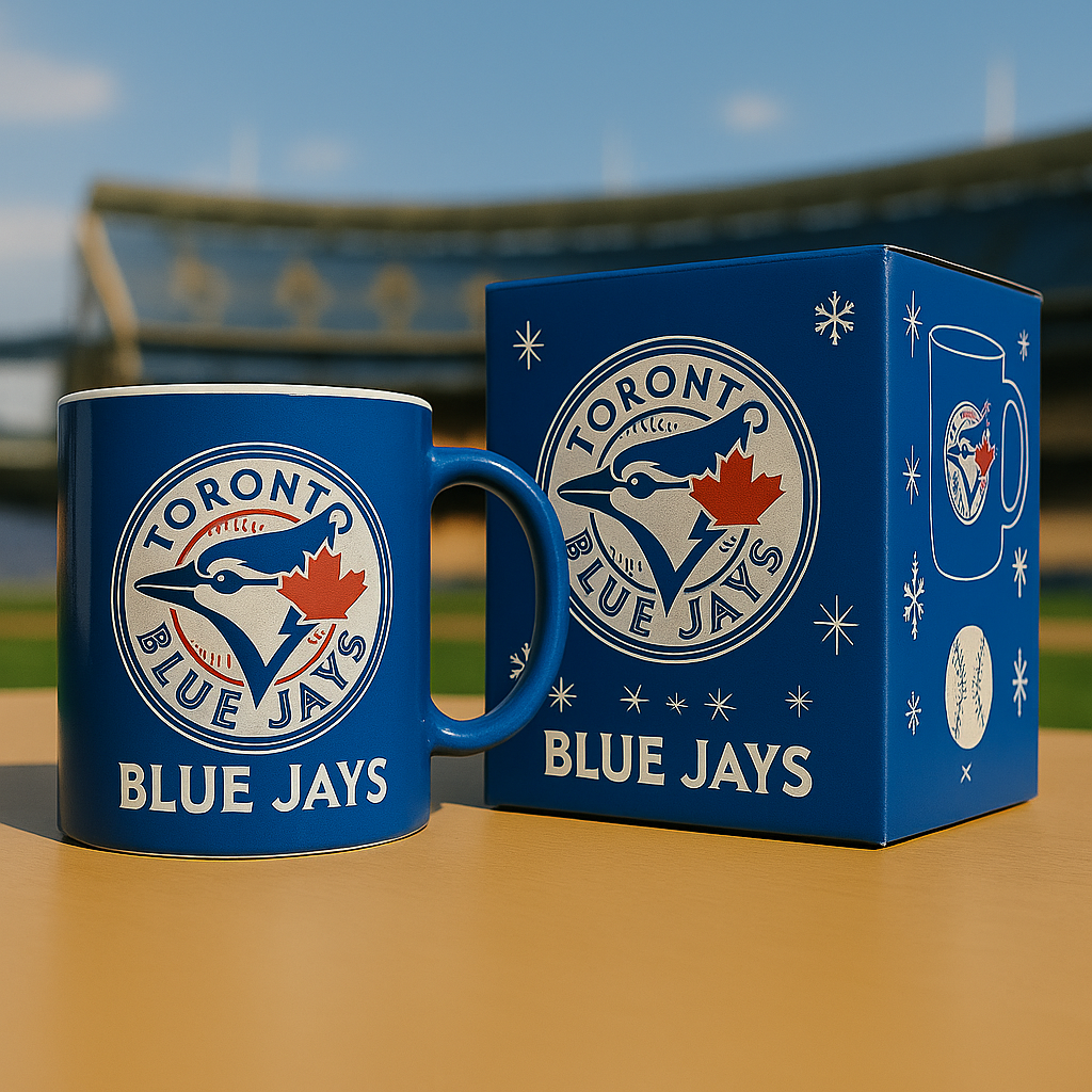 Toronto Blue Jays Classic Logo Ceramic Mug with Collector’s Box